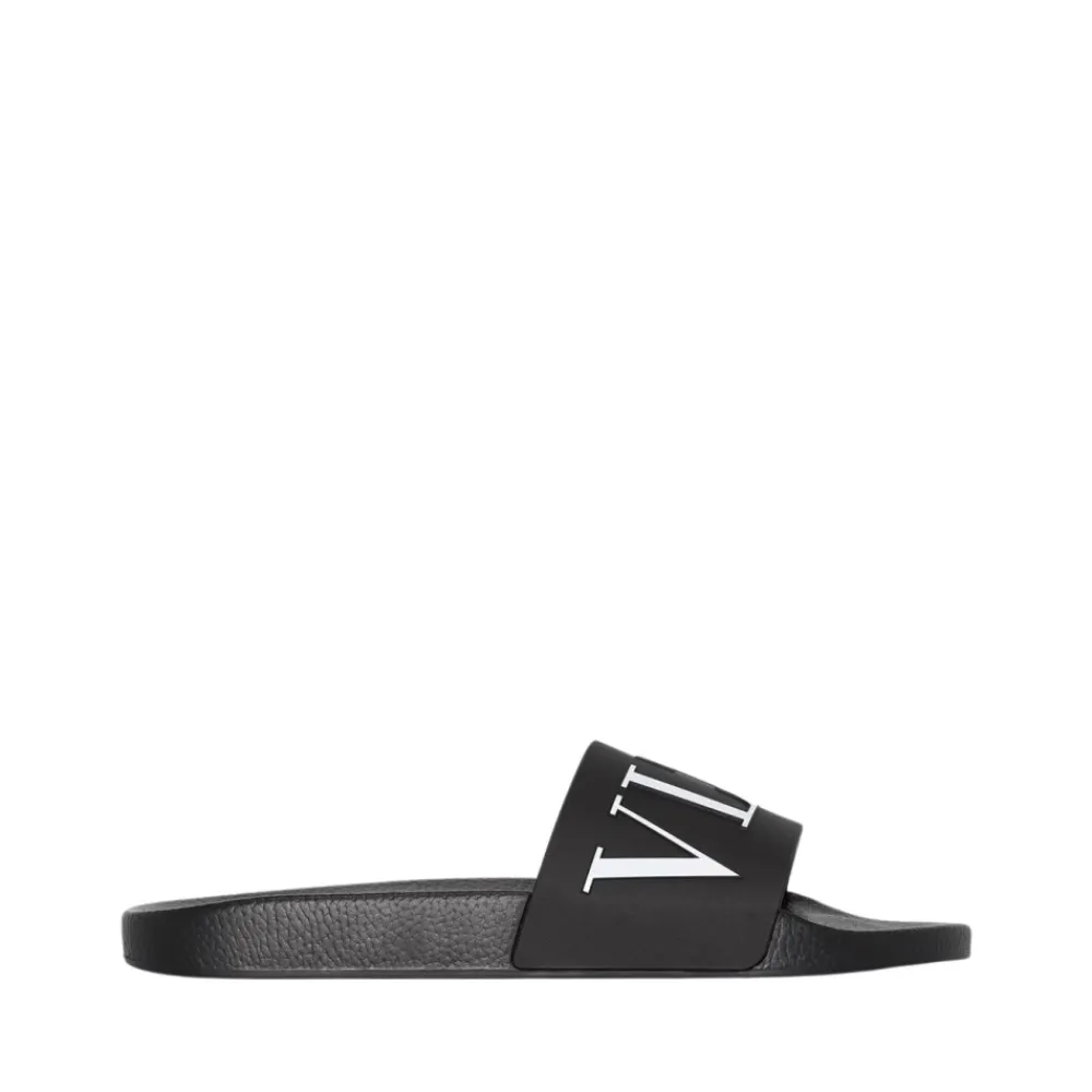 Heren Valentino Garavani Slippers^Slide Sandals VLTN Logo