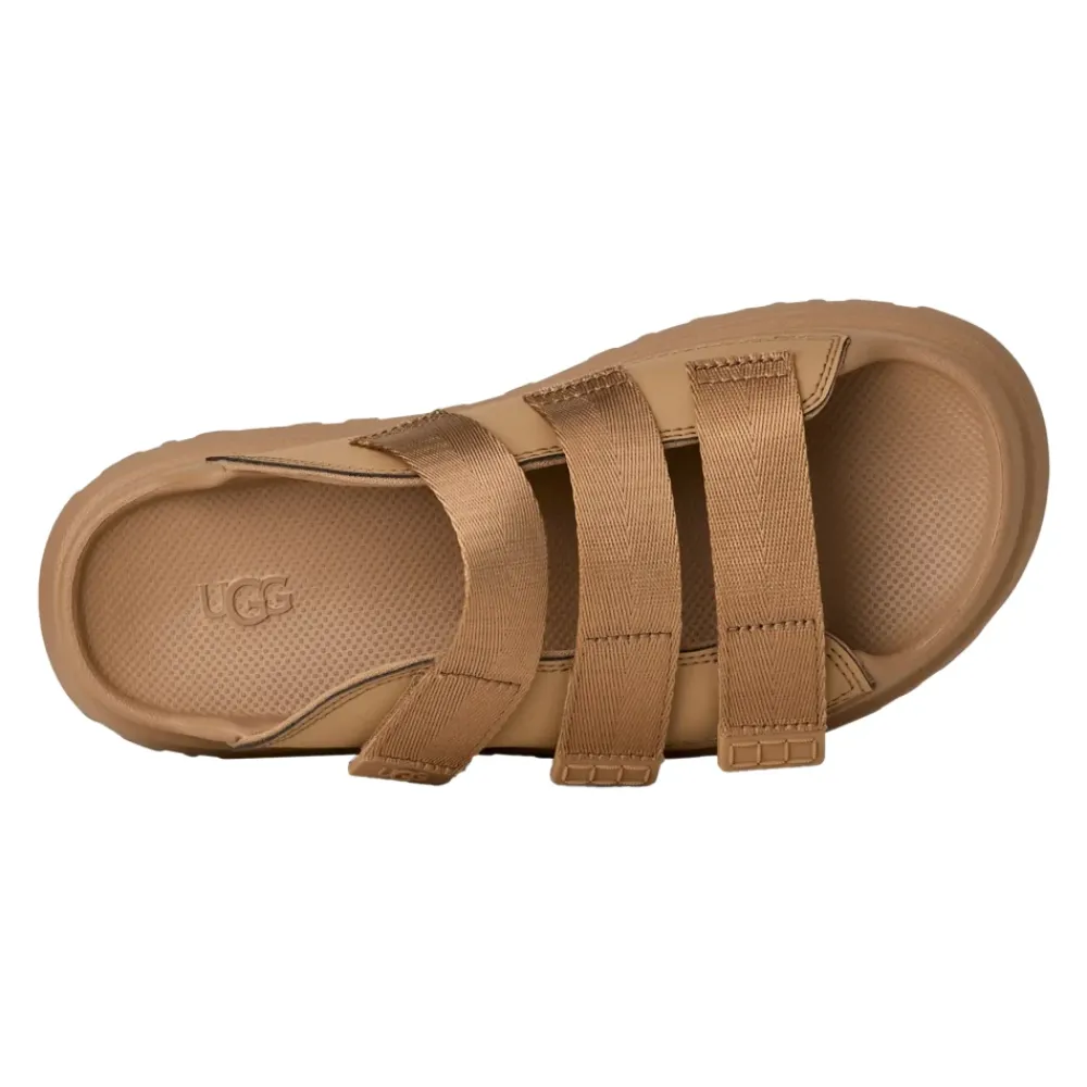 DAMES UGG Slides GoldenGlow Dark Sand
