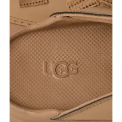 DAMES UGG Slides GoldenGlow Dark Sand