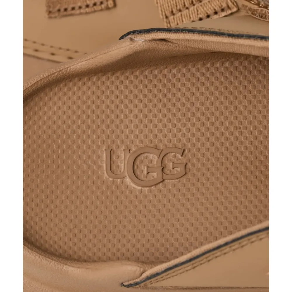 DAMES UGG Slides GoldenGlow Dark Sand
