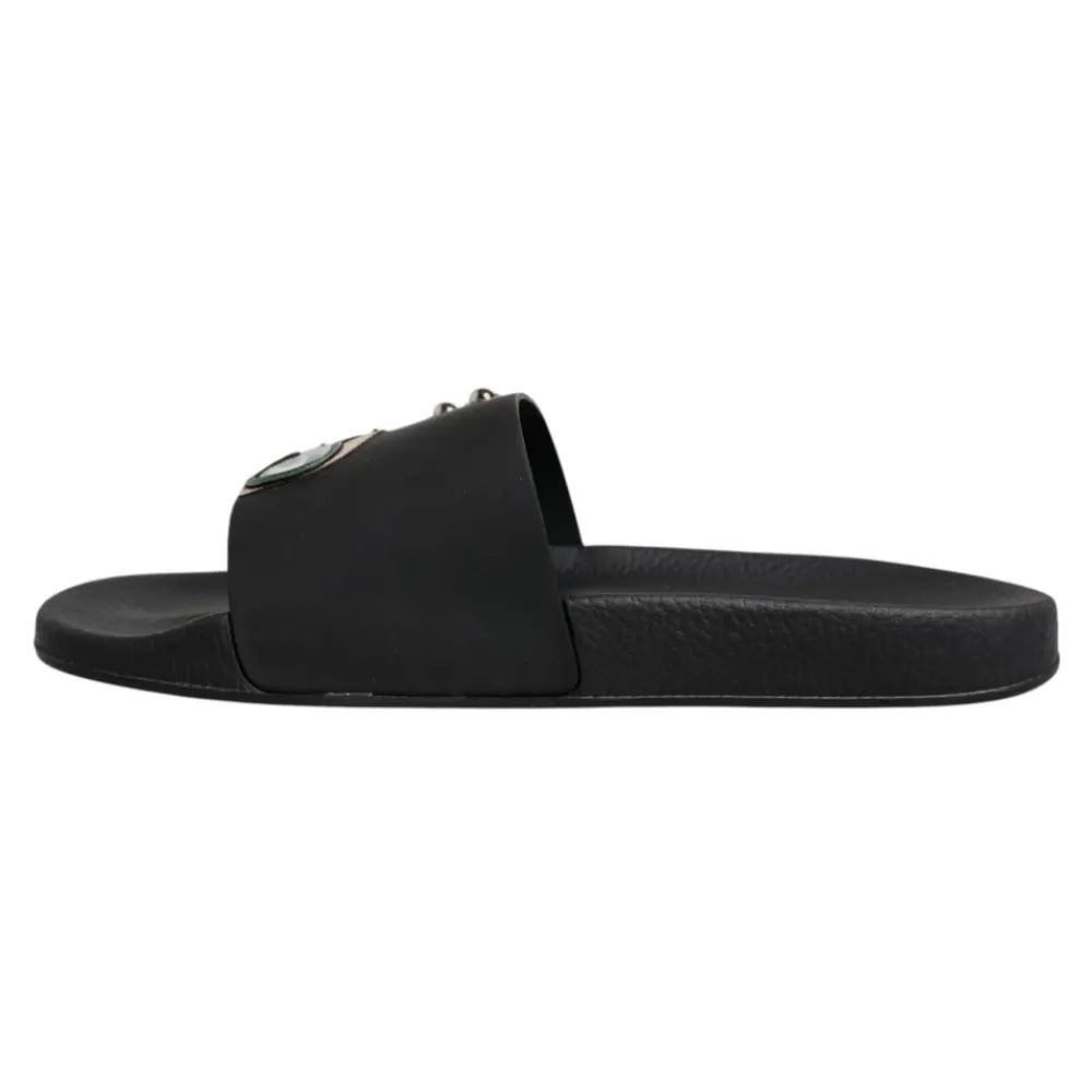Heren Dolce & Gabbana Slides Slip On Sandalen