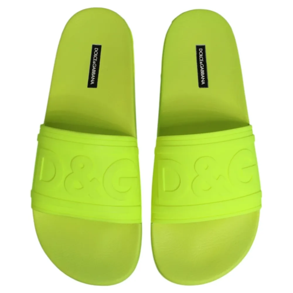 Heren Dolce & Gabbana Slippers^Slides Slip On Sandals