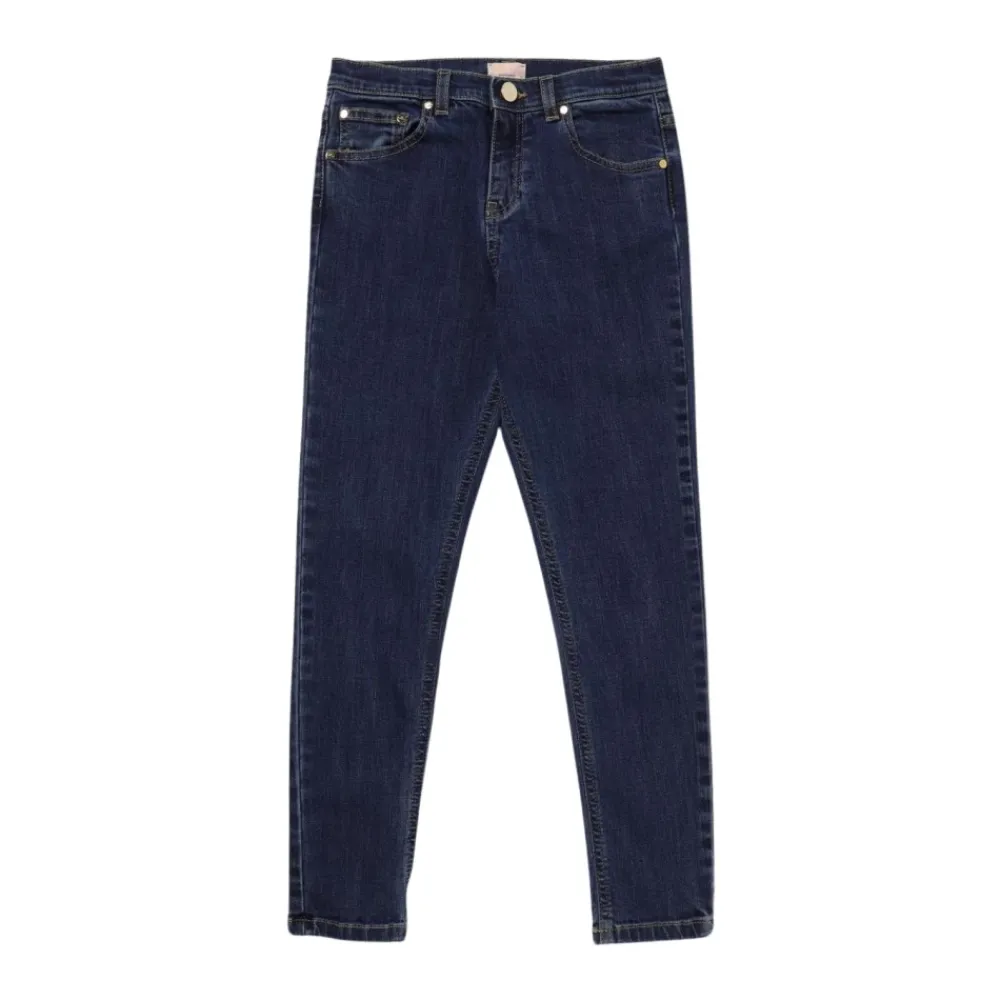 Elisabetta Franchi Slim Fit Denim Jeans