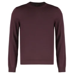 Heren SLOWEAR Truien & Vesten^Slim fit Flexwool Crewneck Trui