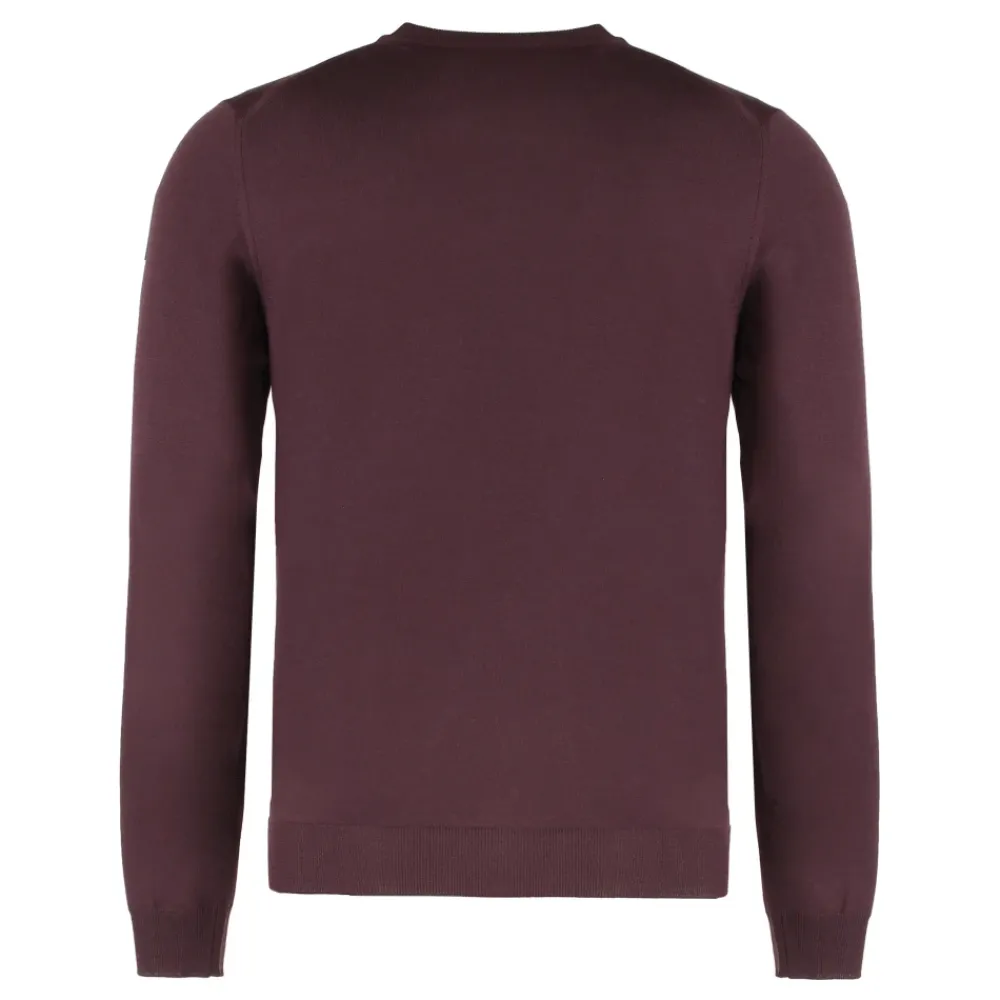 Heren SLOWEAR Truien & Vesten^Slim fit Flexwool Crewneck Trui