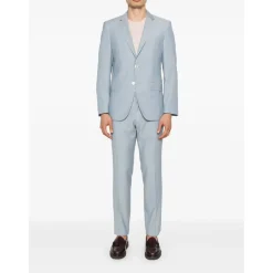 Heren Hugo Kostuums^Slim Fit Gemengd Wol Pak