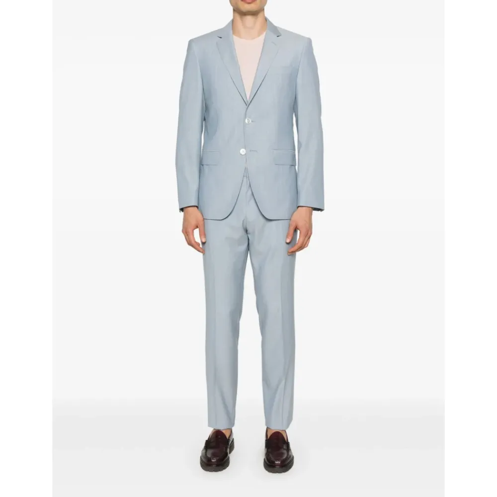 Heren Hugo Kostuums^Slim Fit Gemengd Wol Pak