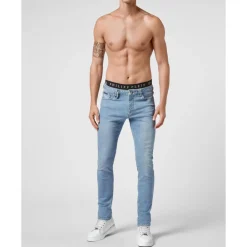 Heren Philipp Plein Jeans^Slim Fit Jeans