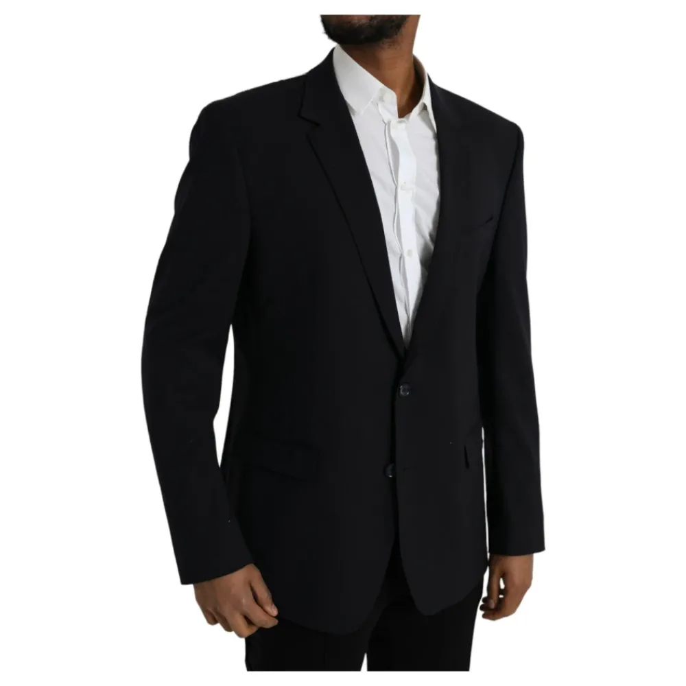 Heren Dolce & Gabbana Kostuums^Slim Fit Single Breasted Blazer
