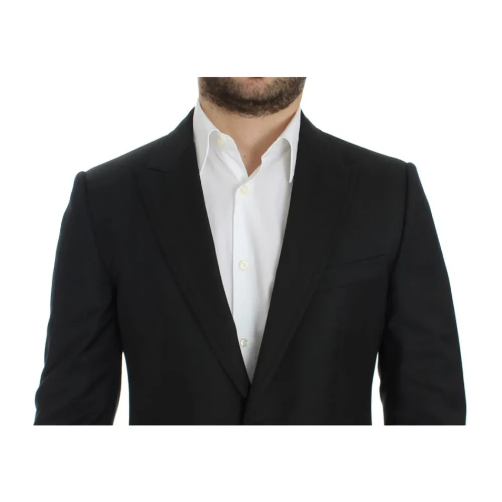 Heren Dolce & Gabbana Kostuums^Slim Fit Wol Blazer