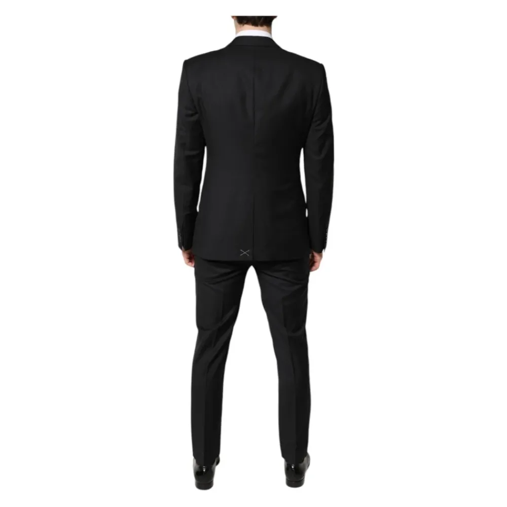 Heren Dolce & Gabbana Kostuums^Slim Fit Wollen Pak - 2 Stuks