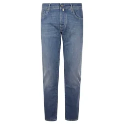 Heren Jacob Cohën Slim Katoen Denim Jeans