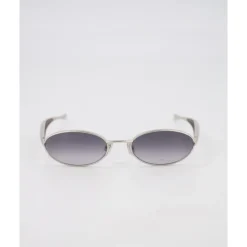 Heren Bottega Veneta Slim Oval Zonnebril