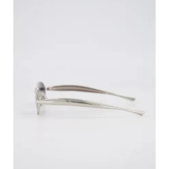 Heren Bottega Veneta Slim Oval Zonnebril