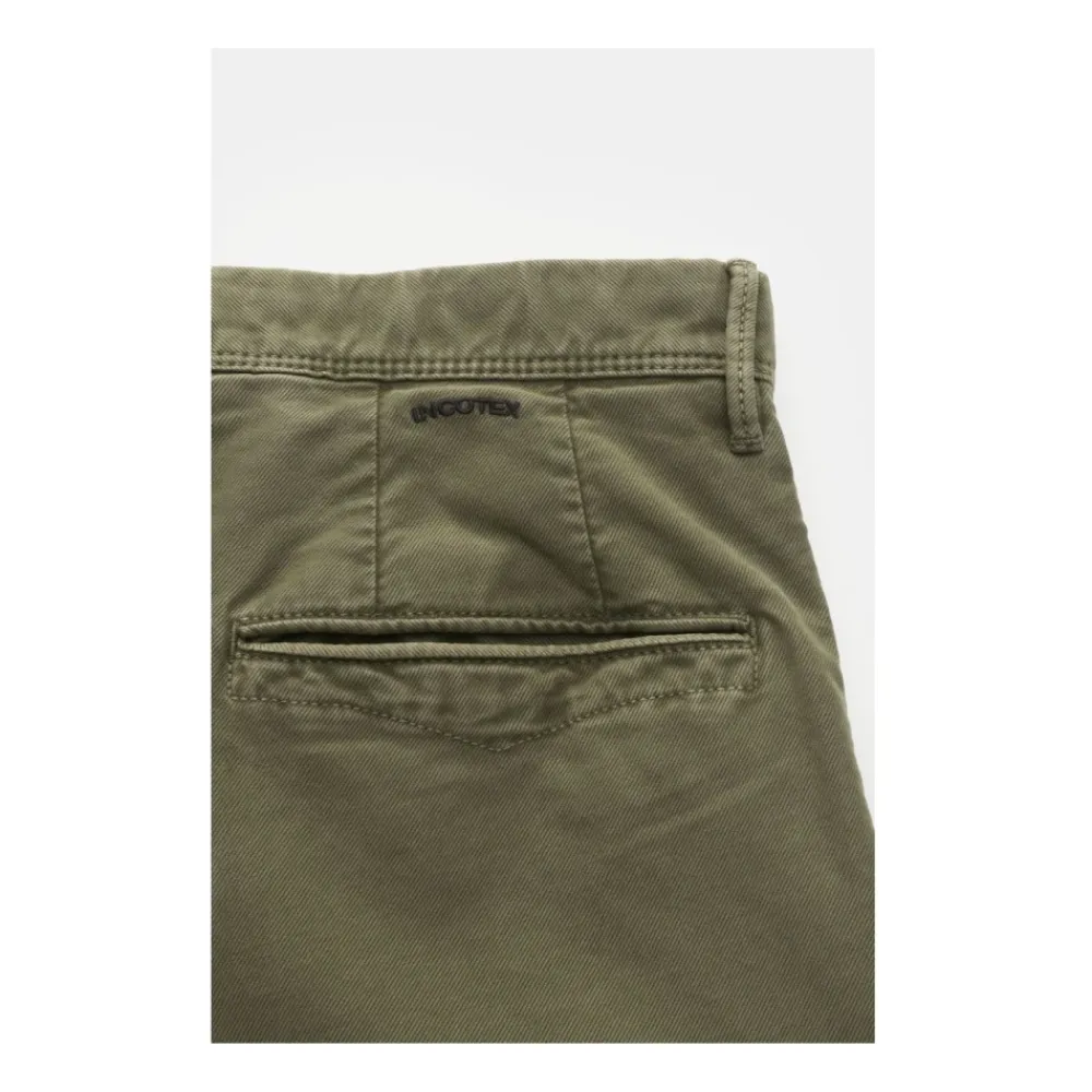 Heren Incotex Slim-Fit Chino`s