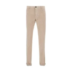 Heren Incotex Slim-fit Corduroy Broek