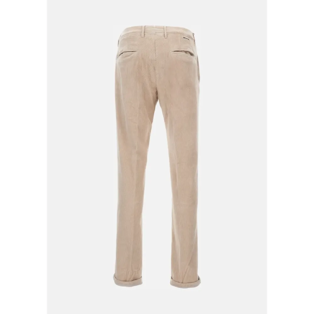 Heren Incotex Slim-fit Corduroy Broek