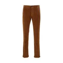 Heren Incotex Slim-fit Corduroy Broek