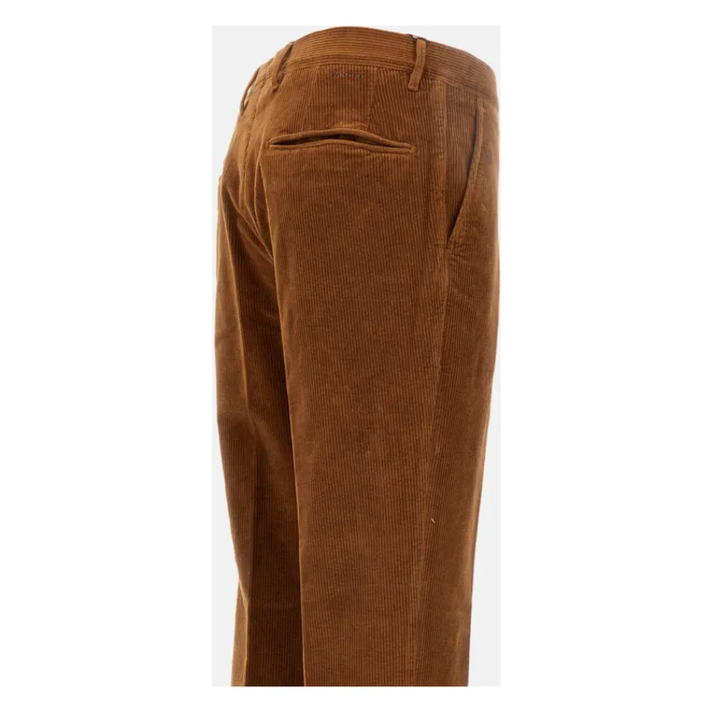 Heren Incotex Slim-fit Corduroy Broek