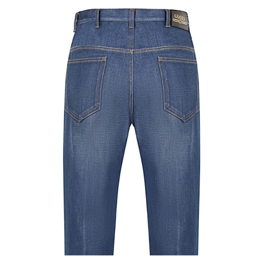 Heren Gucci Slim-fit Jeans