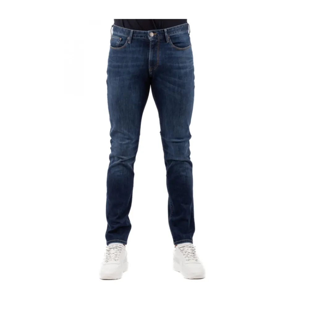 Heren Emporio Armani Slim-fit Jeans