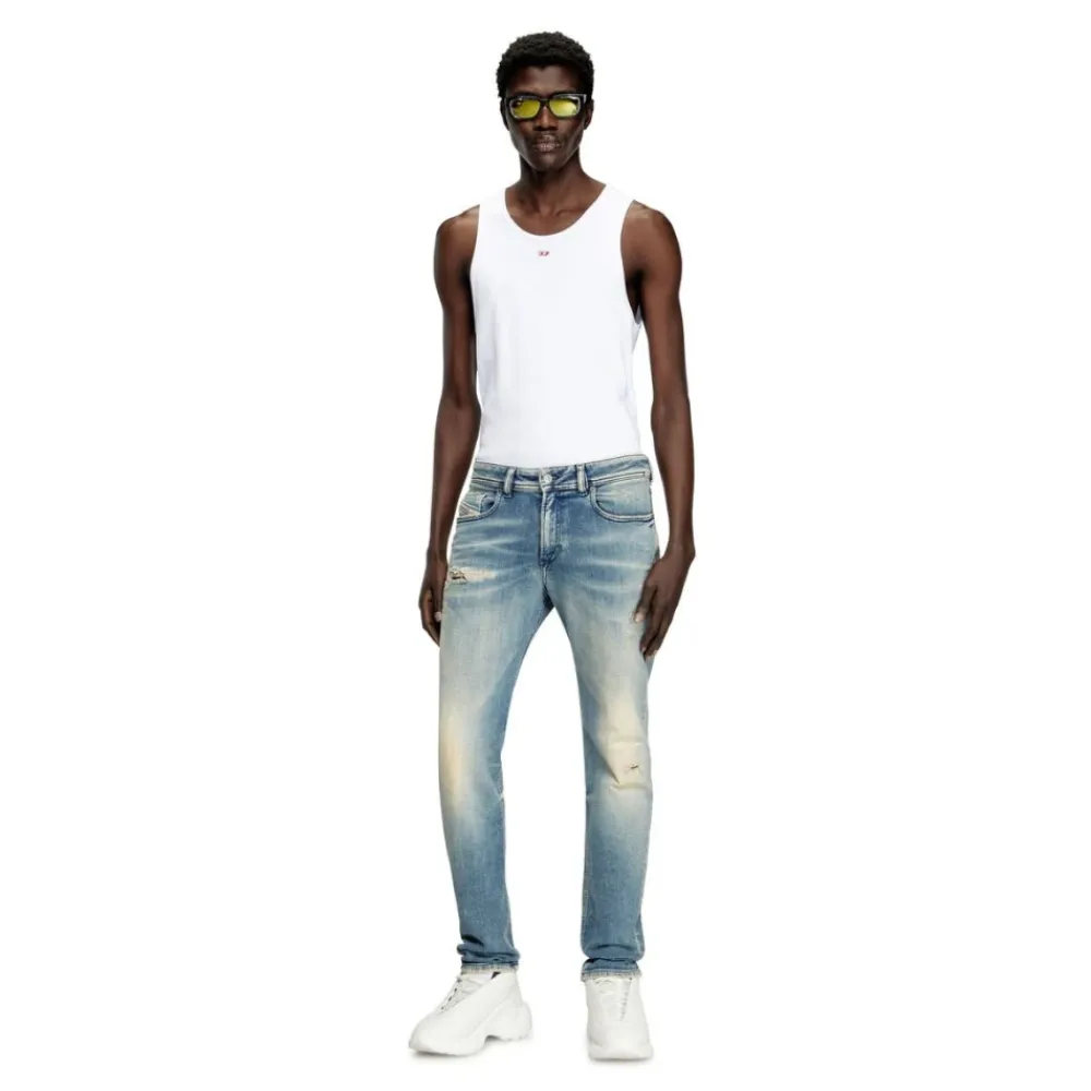 Heren Diesel Slim-fit Jeans
