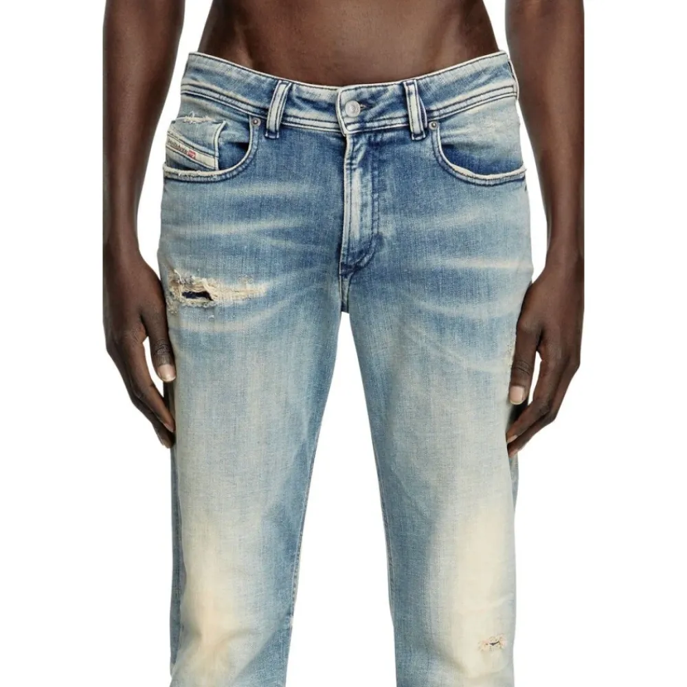 Heren Diesel Slim-fit Jeans