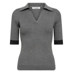 DAMES Co'Couture Truien & Vesten^Slim-fit Polo Gebreide Trui