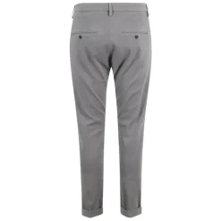Heren Dondup Slimme Chino Broek met Achterzakken