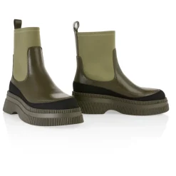 DAMES Marc Cain Slip-on Enkellaarsjes met Materiaalmix