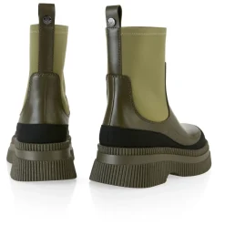 DAMES Marc Cain Slip-on Enkellaarsjes met Materiaalmix