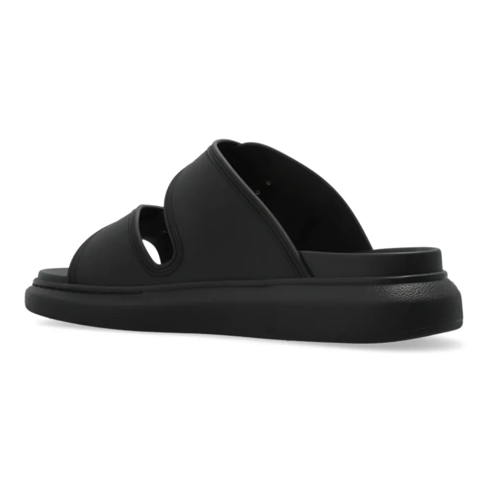 Heren Alexander McQueen Slippers met logo