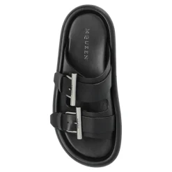 Heren Alexander McQueen Slippers^Slippers met logo