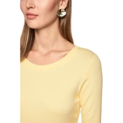 DAMES Marc Cain Shirts^Smal gesneden 3/4-mouw T-shirt