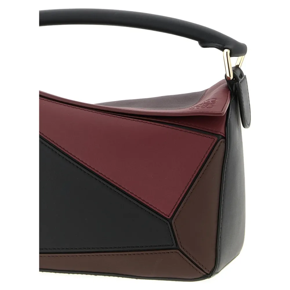 DAMES Loewe Small Puzzle tas in nappa kalfsleer