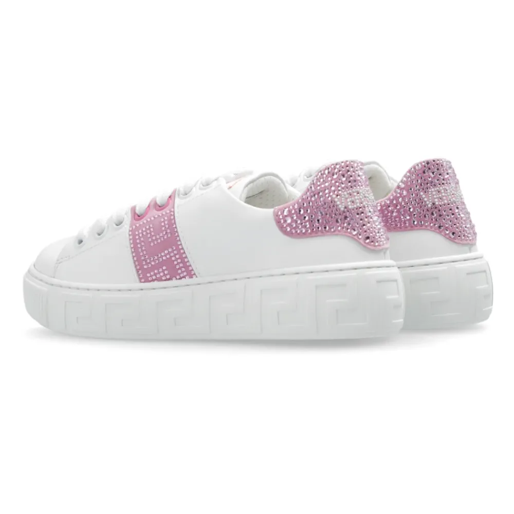 Versace Sneakers met sprankelende kristallen