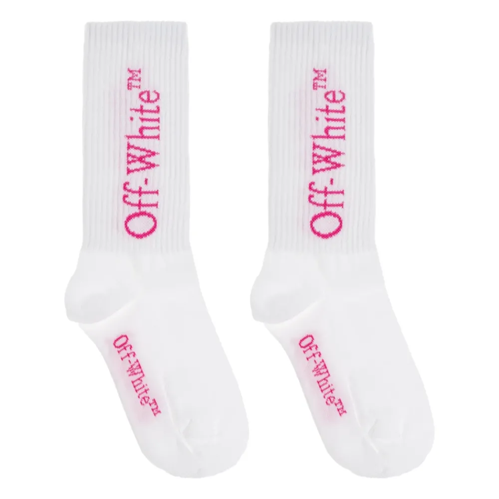 Off White Sokken met logo