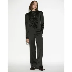 DAMES Dante 6 Blouses^Soralla Top met Strikdetail