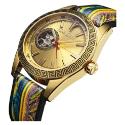 Heren Carlo Colucci Horloges^Sportief roestvrijstalen horloge met siliconen band