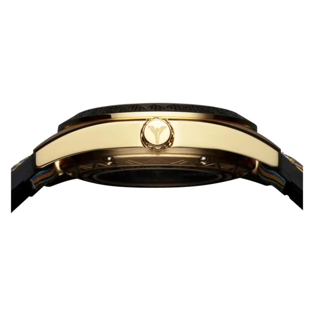 Heren Carlo Colucci Horloges^Sportief roestvrijstalen horloge met siliconen band