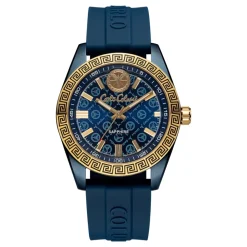 Heren Carlo Colucci Horloges^Sportief-Elegante Herenhorloge met Siliconen Band