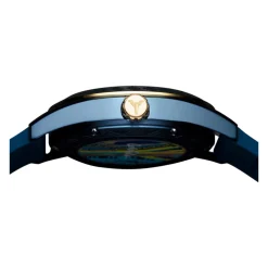 Heren Carlo Colucci Horloges^Sportief-Elegante Herenhorloge met Siliconen Band