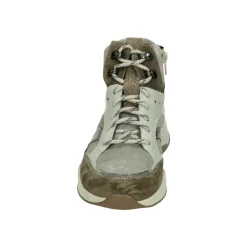 DAMES Durea Sportieve Beige Sneakers met Uitneembaar Voetbed