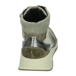 DAMES Durea Sportieve Beige Sneakers met Uitneembaar Voetbed