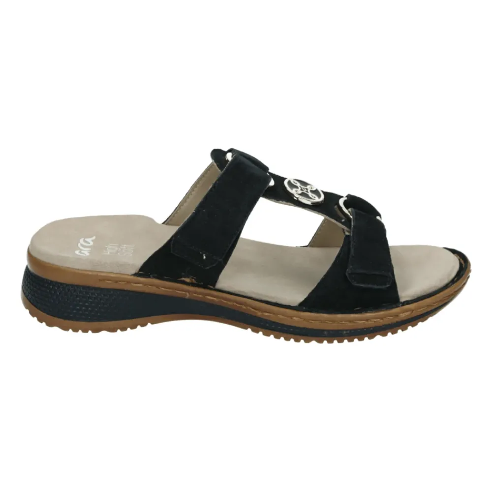 DAMES ara Sportieve e Suède Slippers