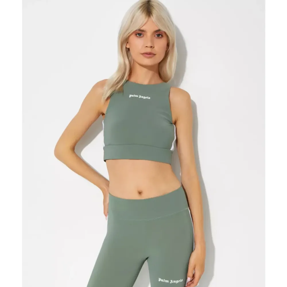 Palm Angels Sport Bh'S & Ondergoed|Sportshirts^Sportieve Crop Top