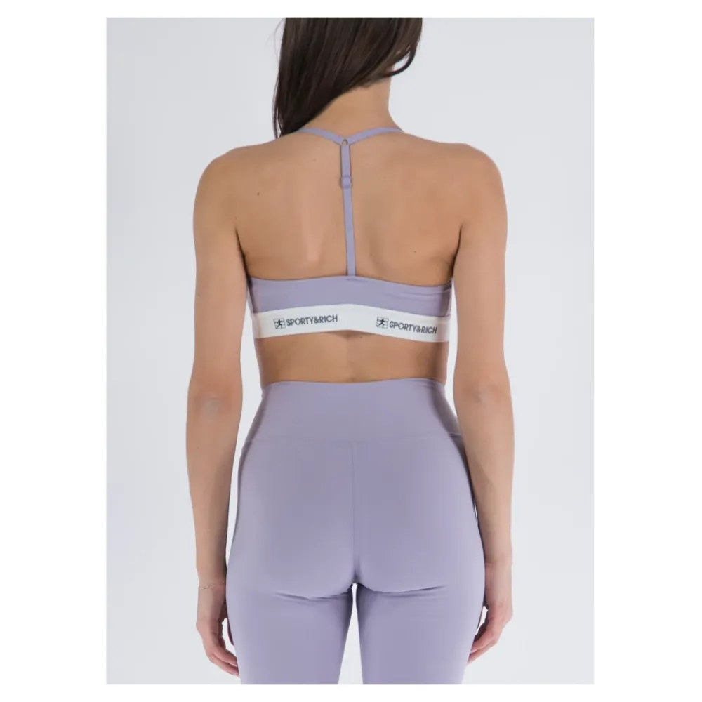 Sporty & Rich Sportieve Elastische Band Top Paradise