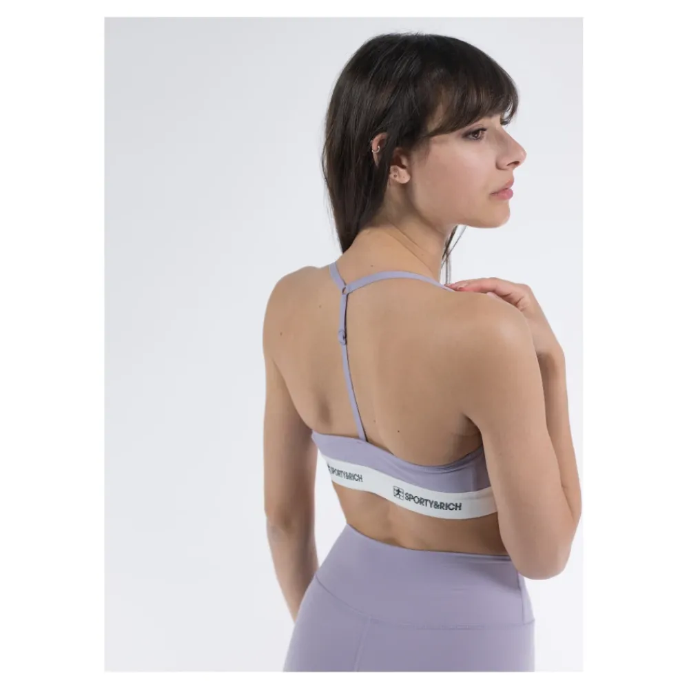 Sporty & Rich Sportieve Elastische Band Top Paradise
