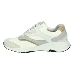 DAMES Durea Sneakers^Sportieve Lage Beige Sneakers