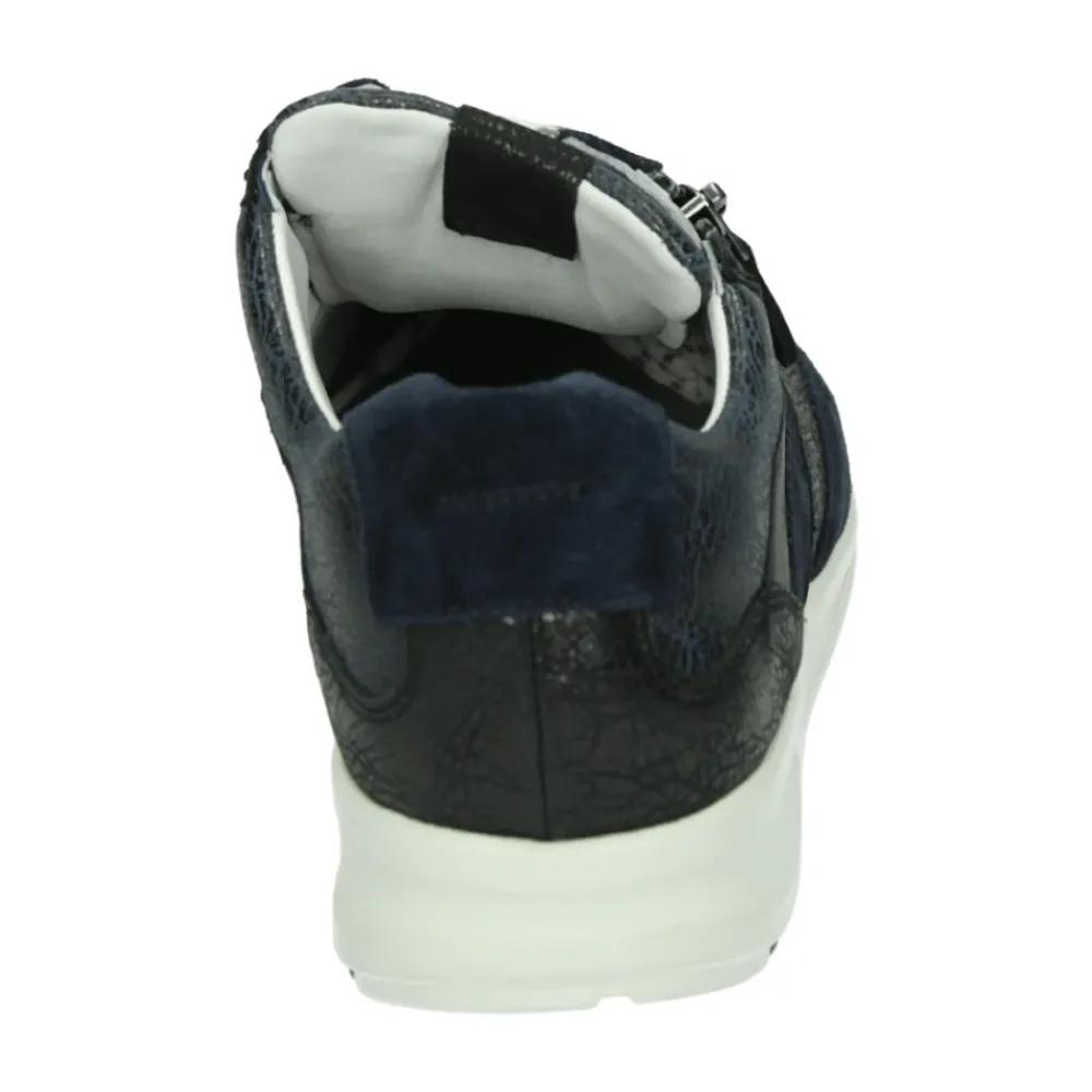 DAMES Durea Sneakers^Sportieve Lage e Sneakers met Uitneembaar Voetbed